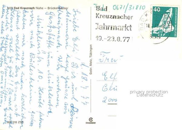 Bad Kreuznach Nahe und Brückenhäuser – Bild 2