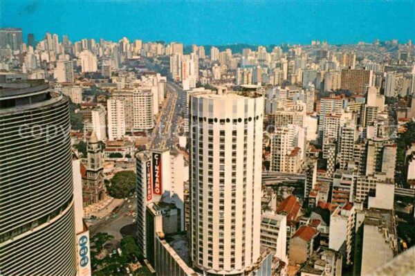 São Paulo Skyline mit Hotel Hilton