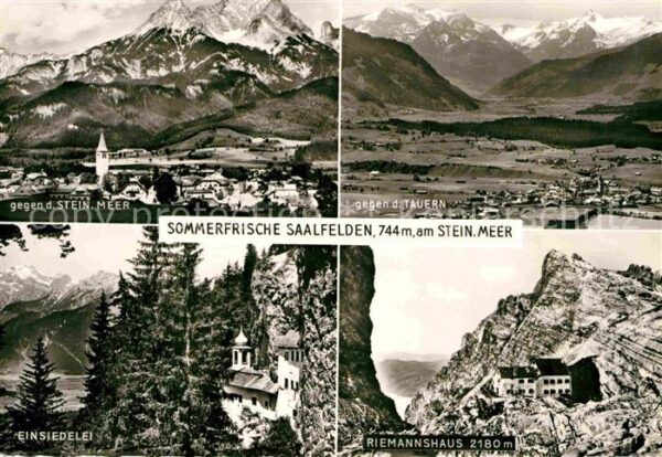 Saalfeld Saale Steinernes Meer Tauern Riemannshaus Ein