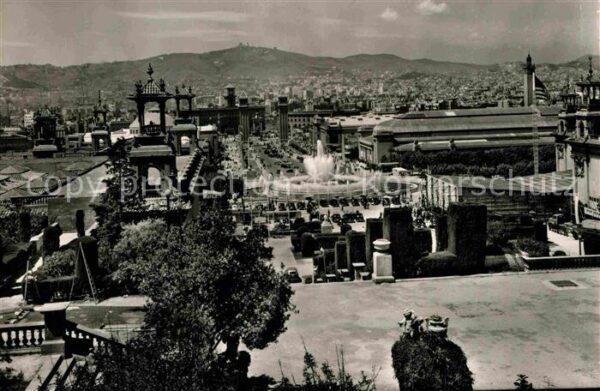Barcelona Cataluna Fuente Magica en Montjuich