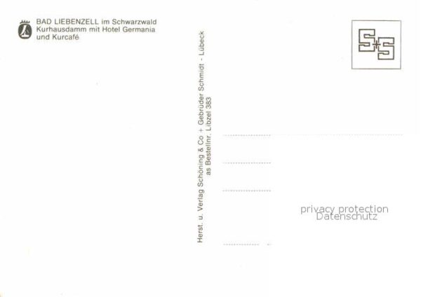 Bad Liebenzell Kurhausdamm mit Hotel Germania und KurC – Bild 2