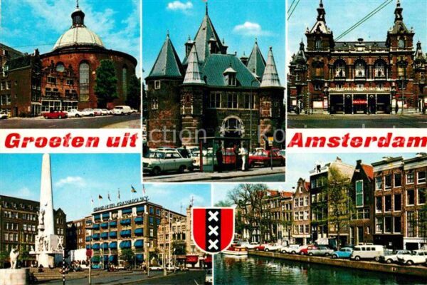 Amsterdam Niederlande Ortspartien