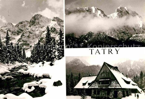 Tatry Vysoke Gebirge Okolica Morskiego Oka