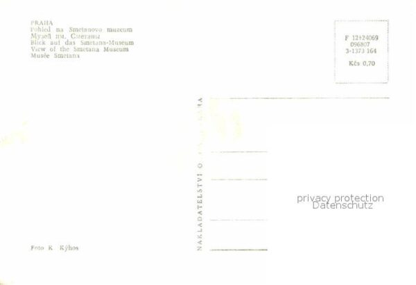 Prag Prahy Prague Smetana Museum – Bild 2