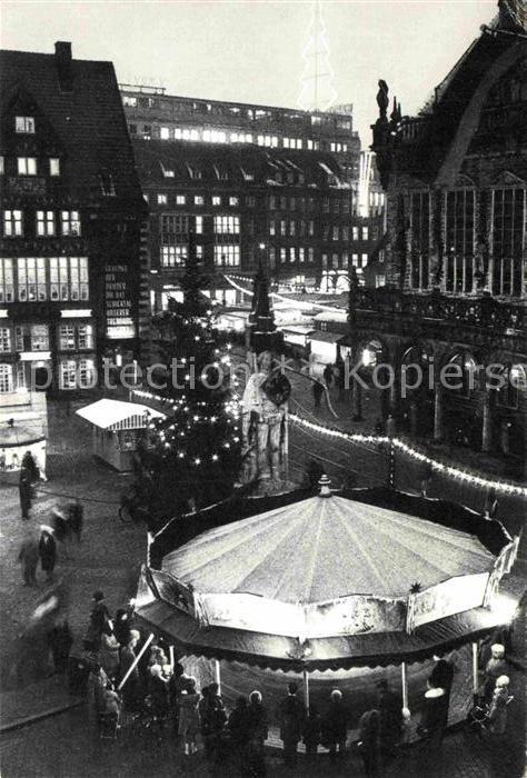Bremen Weihnachtsmarkt am Rathaus