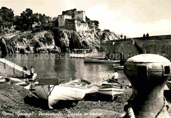 Nervi Porticciuolo Barche in riposo