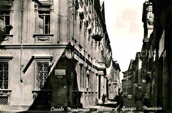 Monferrato Piemont Casale Palazzo S. Giorgio Municipio