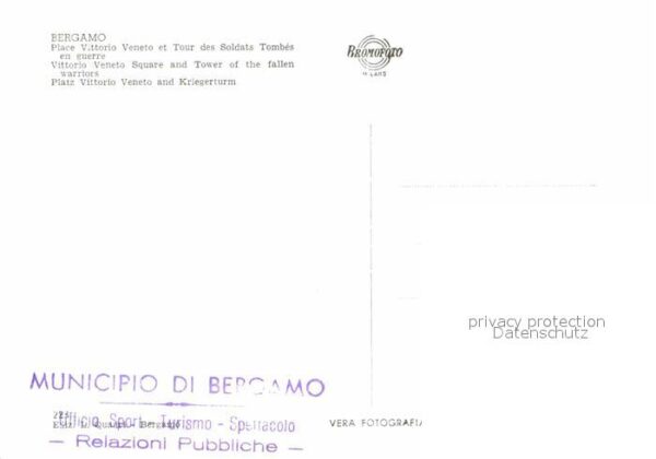 Bergamo Piazza Vittorio Veneto e Torre dei Cadu – Bild 2