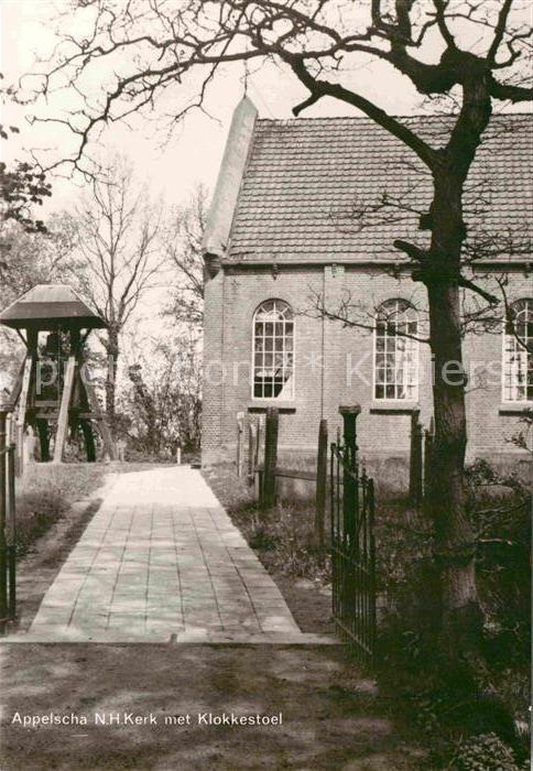 Appelscha Kerk mt Klokkestoel