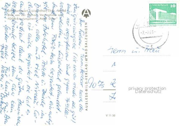 Luisenthal Erholungsheim Adolf Deter – Bild 2