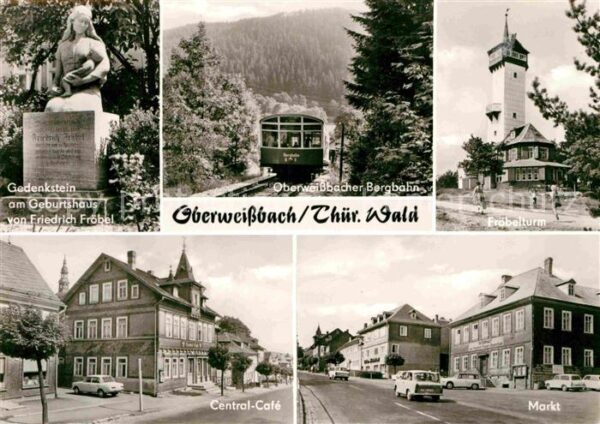 Oberweissbach Gedenkstein von Friedrich Fröbel Fröbel