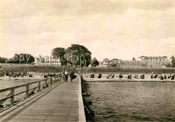 Kuehlungsborn Ostseebad Strand Seebrücke