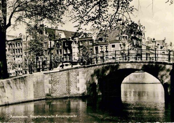 Amsterdam Niederlande Reguliersgracht Keizersgracht