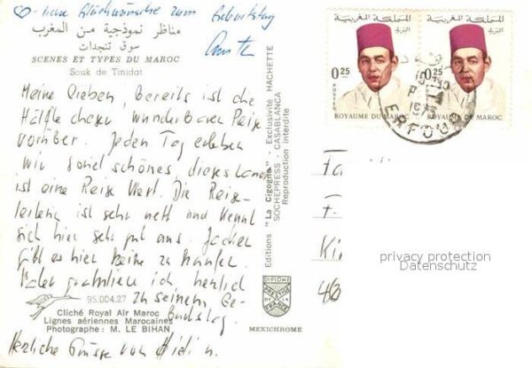 Maroc Marokko Souk de Tinjdat – Bild 2