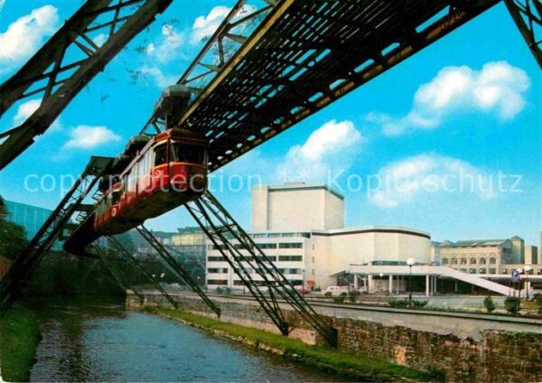 Wuppertal Schauspielhaus Schwebebahn