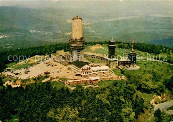 Feldberg Taunus Fliegeraufnahme Sendetürme