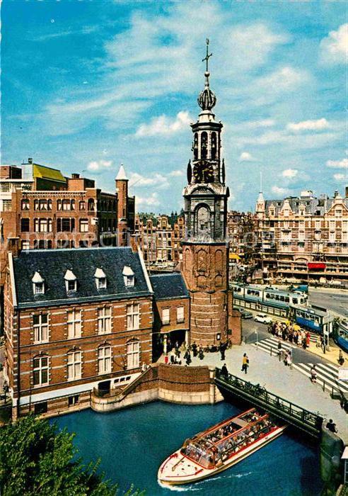 Amsterdam Niederlande Muntplein Münzplatz