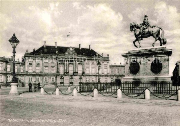 Copenhagen Kobenhavn Amalienborg Palace Slot