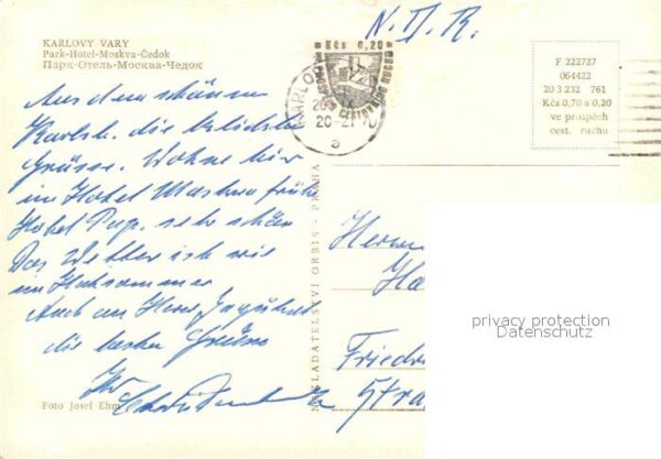 Karlovy Vary Park-Hotel-Moskva-Cedok – Bild 2