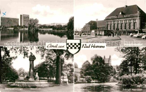 Bad Hamm Oberlandesgericht Hauptbahnhof Schloss