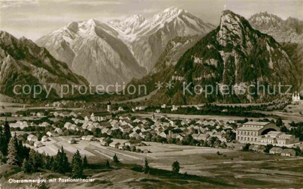 Oberammergau mit Passionstheater Alpenpanorama
