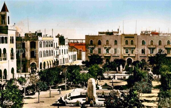 Sfax Tunesie Square Paul Bourde Hotel des Oliviers M
