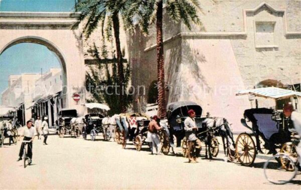 Tripolis Libyen Carriages Old Town