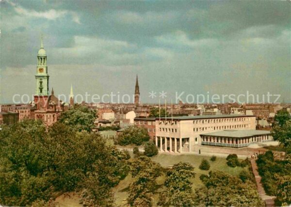 Hamburg Jugendherberge Der Michel Wahrzeichen d