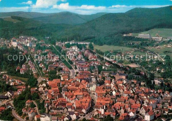 Bad Wildungen Fliegeraufnahme