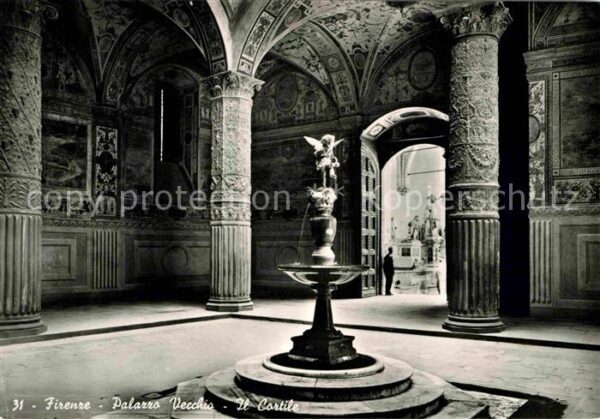Firenze Florenz Palazzo Vecchio Il Cortile