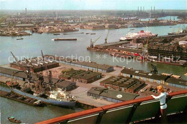 Rotterdam Plattform Space Tower Schiffsbrücke Haf