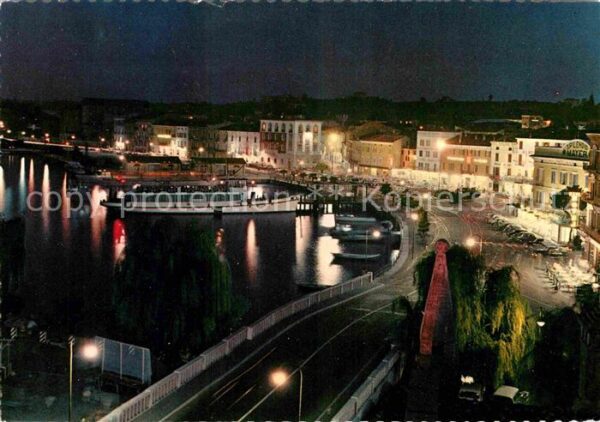 Desenzano Lago di Garda Lungolago notturno Uferstrasse Nachtauf