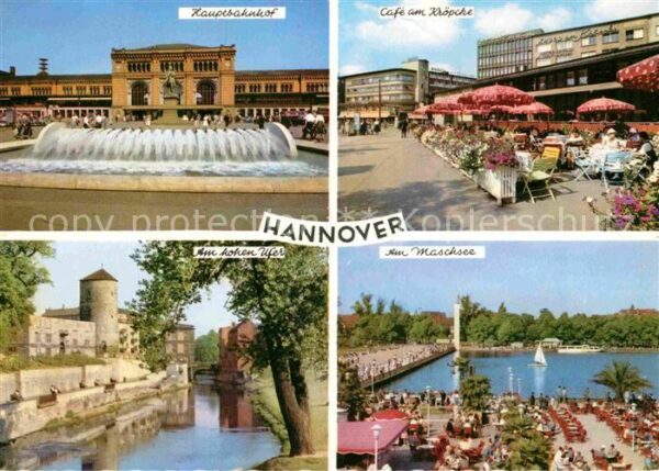 Hannover Hauptbahnhof Cafe am Kröpcke Hohes Ufer