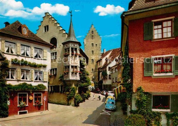 Meersburg Bodensee Altstadt Obertor Erker