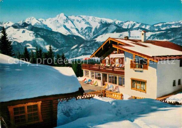 Reit Winkl Alpengasthof Pension Hindenburghütte Wi