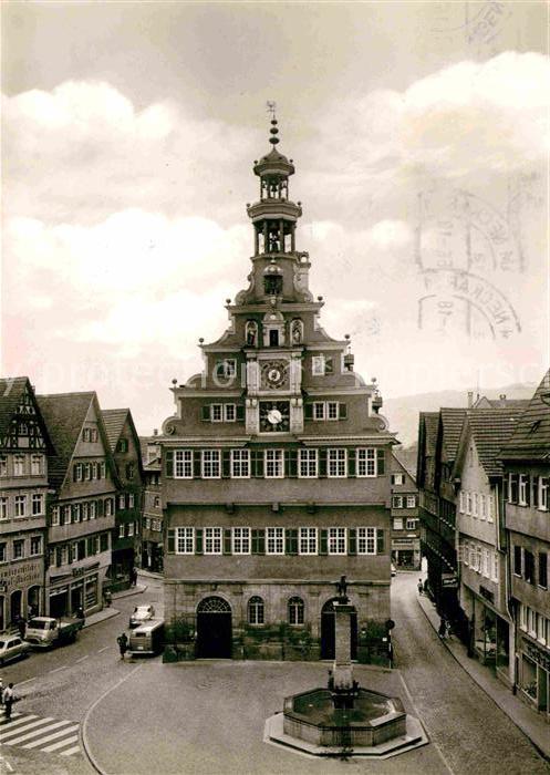 Esslingen Neckar Altes Rathaus Brunnen