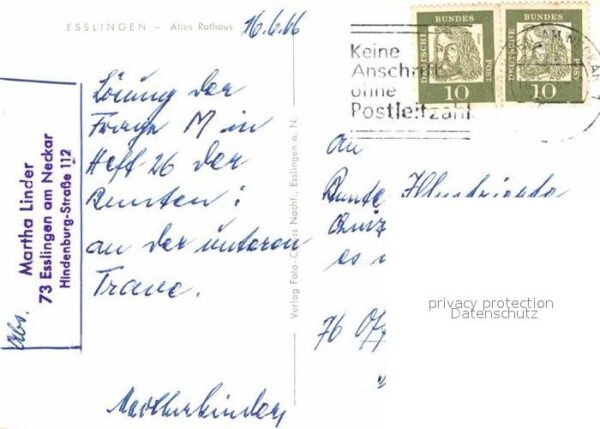 Esslingen Neckar Altes Rathaus Brunnen – Bild 2