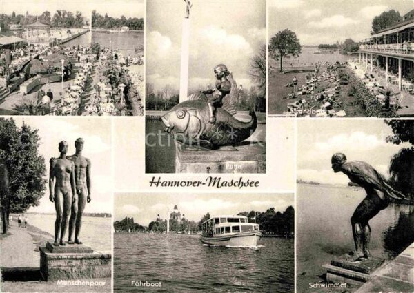 Hannover Maschsee Gaststätte Putte Strandbad Sch