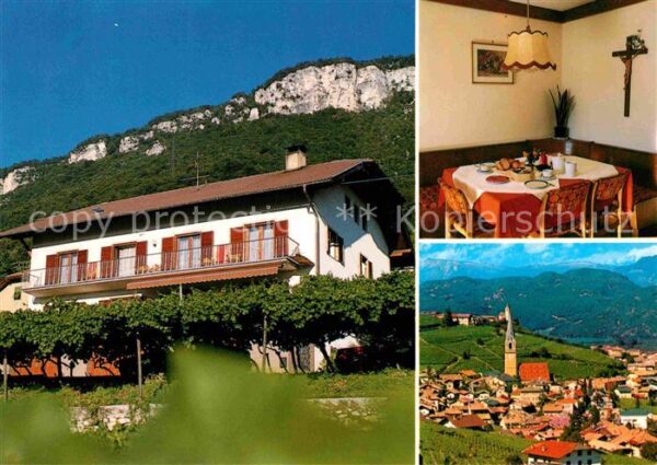Tramin Weinstrasse  Haus Franzelin Gästehaus Pension Ortsan