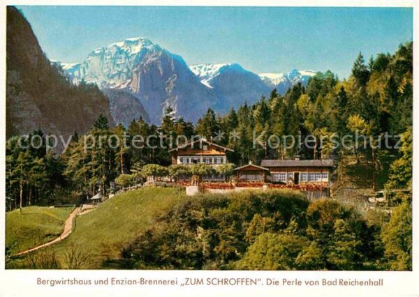 Bad Reichenhall Bergwirtshaus und Enzian Brennerei Zum