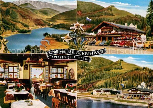 Spitzingsee Postgasthof Seecafe St Bernhard Berggas