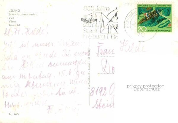 Loano Scorcio panoramico Uferstrasse Dampflok – Bild 2