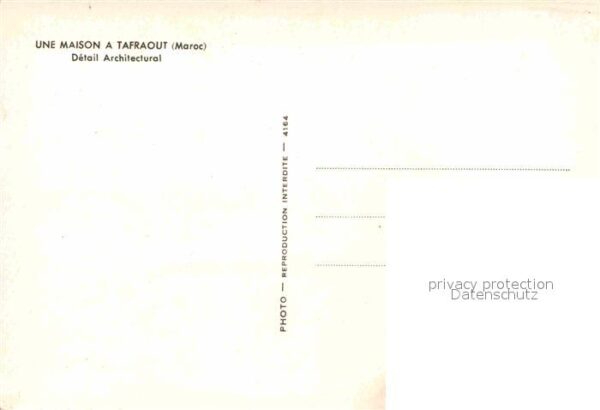 Tafraout Une maison détail architectural – Bild 2
