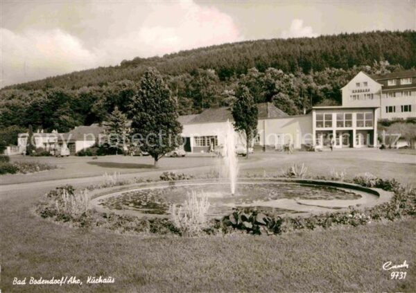 Bad Bodendorf Kurhaus Springbrunnen
