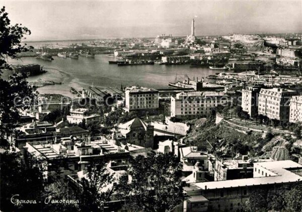 Genova Genua Liguria Panorama