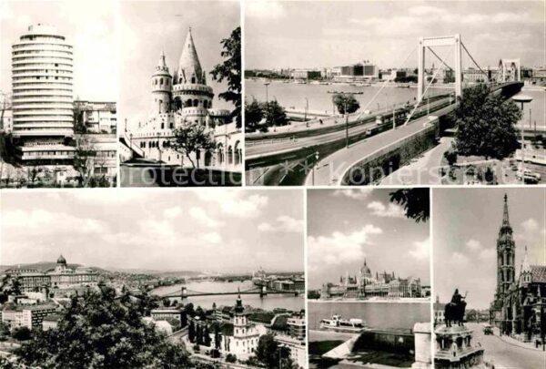 Budapest Hotel Fischerbastei Donau Brücke Stadtp
