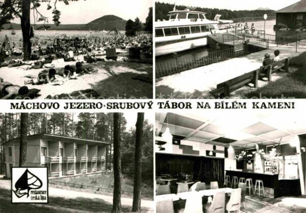 Machovo Jezero Srubovy Tabor na Bilem Kameni