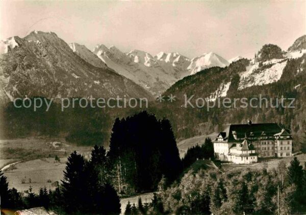 Oberstdorf Stillachhaus Sanatorium Panorama Allgäu
