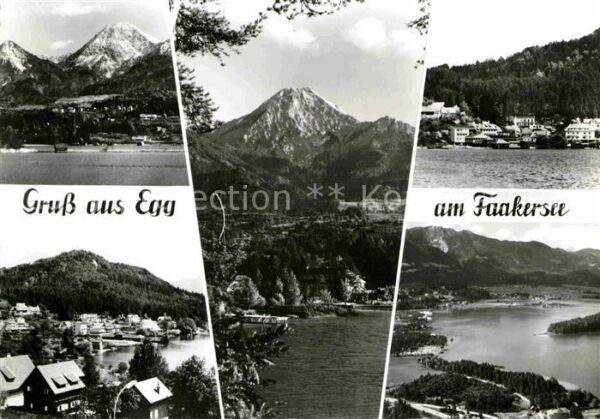 Egg Faakersee mit Mittagskogel und Tabor Hotels am Se
