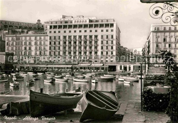 Napoli Neapel Albergo Vesuvio